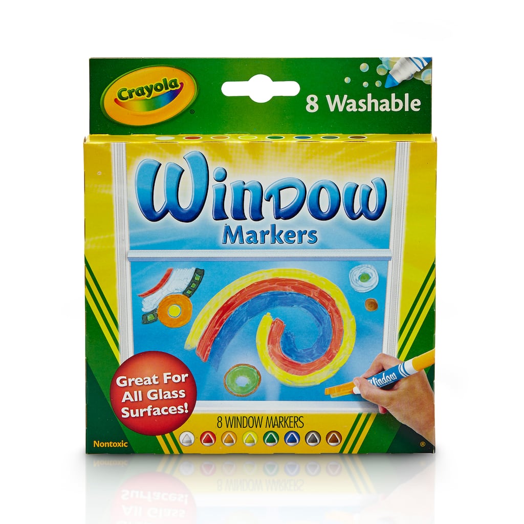 Crayola Washable Window Markers 8ct Michaels